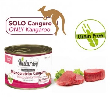 Naturdog, Alimentación natural para perro