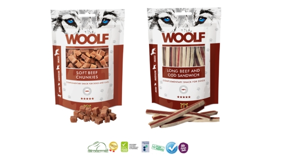 Woolf los snacks para perros y gatos