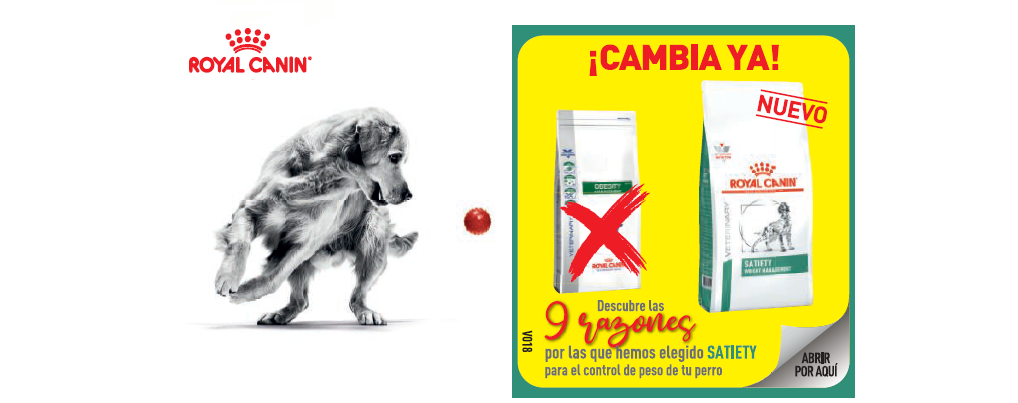 9 razones por las que Royal Canin ha elegido Satiety para el control del peso de tu perro