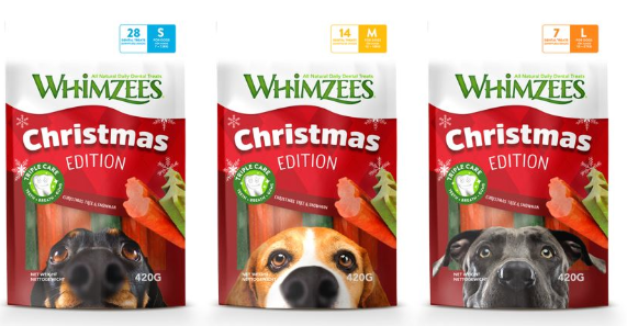 Whimzees edición Navidad