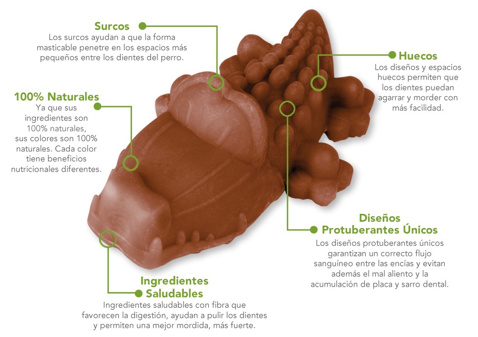 Conoces los snacks dentales Whimzees?