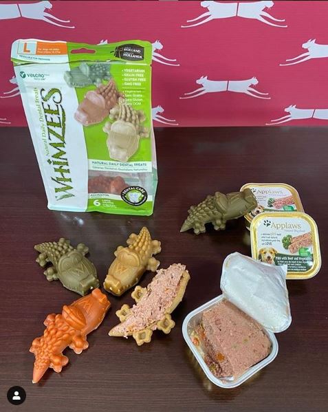 Como hacer un snack divertido para tu mascota con Whimzees y Applaws