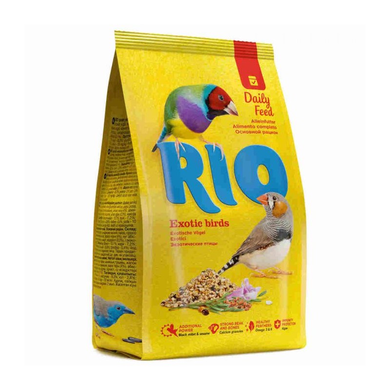 RIO alimentación de calidad para las aves